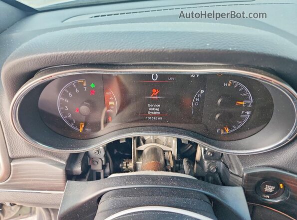 1C4RJFBG6KC531710 2019 JEEP GRAND Gray Вид щитка приладів