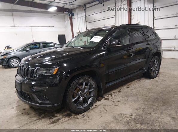 1C4RJFBG6KC678576 2019 JEEP GRAND CHEROKEE Black Առջևի ձախ երեք քառորդ տեսարան