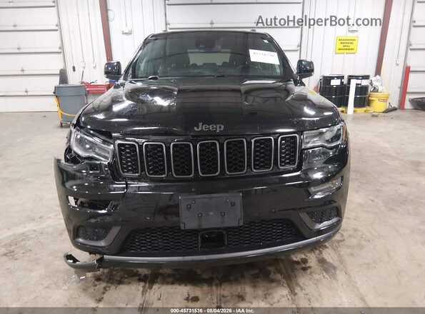1C4RJFBG6KC678576 2019 JEEP GRAND CHEROKEE Black Սարքավորումների վահանակի տեսք