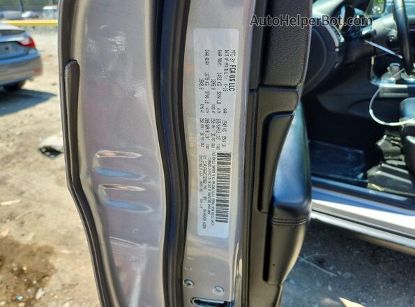 1C4RJFBG6KC723922 2019 JEEP GRAND Silver VIN sticker view