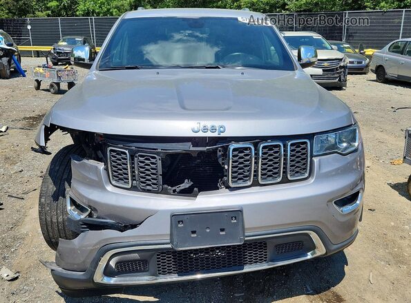 1C4RJFBG6KC723922 2019 JEEP GRAND Silver Front view