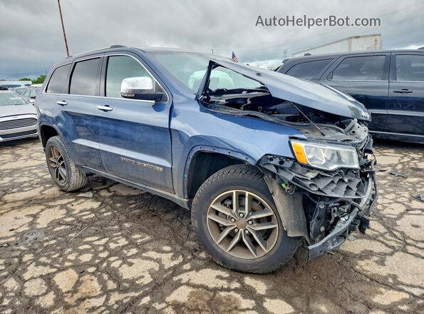 1C4RJFBG6LC399002 2020 JEEP GRAND Синий Передняя правая четверть
