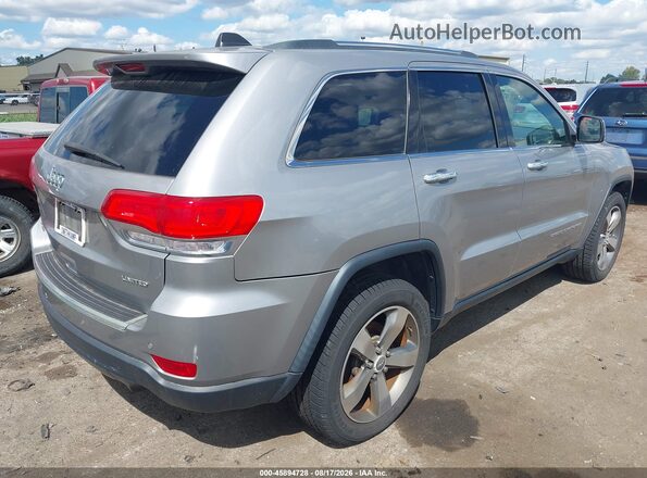 1C4RJFBG7GC376608 2016 JEEP GRAND CHEROKEE Silver უკანა მარჯვენა