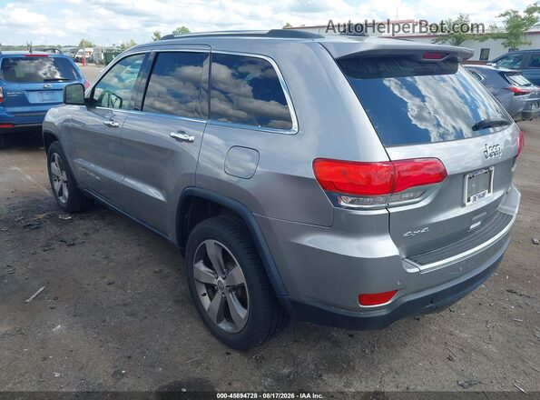 1C4RJFBG7GC376608 2016 JEEP GRAND CHEROKEE Silver უკანა მარცხენა