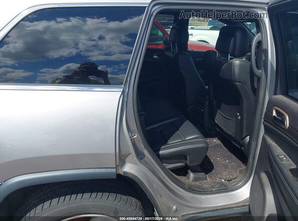 1C4RJFBG7GC376608 2016 JEEP GRAND CHEROKEE Silver VIN კოდის სტიკერის ხედი