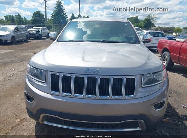 1C4RJFBG7GC376608 2016 JEEP GRAND CHEROKEE Silver წინა პანელის ხედი