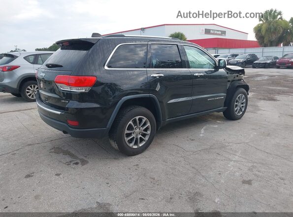 1C4RJFBG7GC425645 2016 JEEP GRAND CHEROKEE Black Trasero derecho