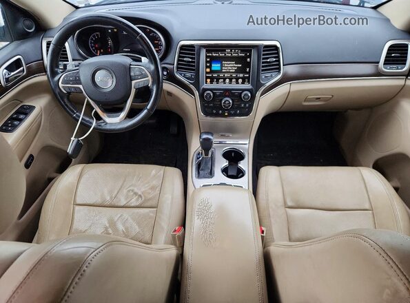 1C4RJFBG7GC470388 2016 JEEP GRAND Black Dashboard view