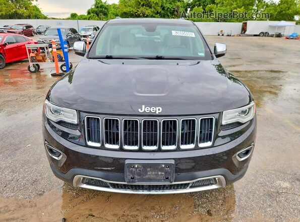 1C4RJFBG7GC470388 2016 JEEP GRAND Black Front view