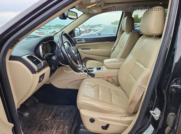 1C4RJFBG7GC470388 2016 JEEP GRAND Black Front interior view