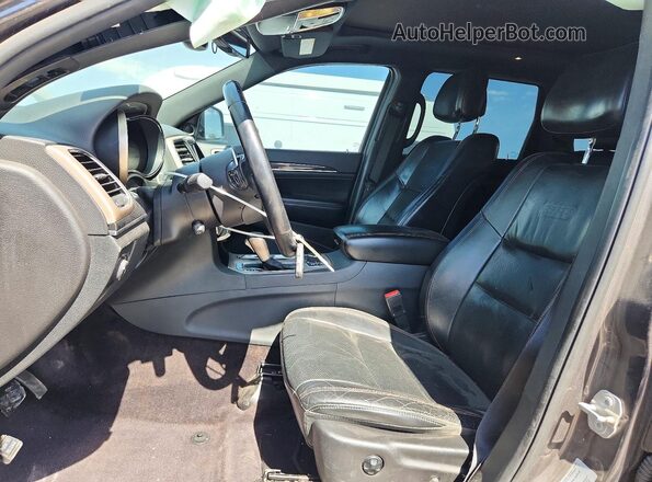 1C4RJFBG7GC497638 2016 JEEP GRAND Gray წინა სალონის ხედი
