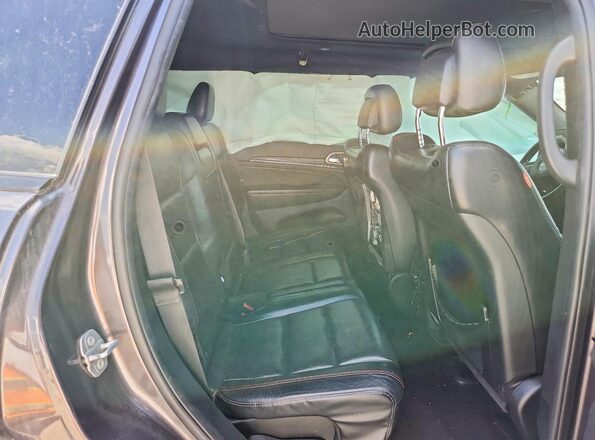 1C4RJFBG7GC497638 2016 JEEP GRAND Gray უკანა სავარძლების ხედი