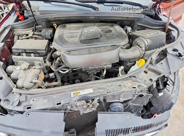 1C4RJFBG7JC134585 2018 JEEP GRAND Burgundy Вид підкапотного простору