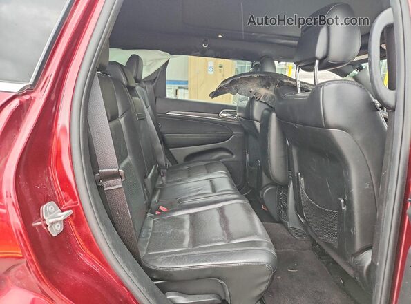 1C4RJFBG7JC134585 2018 JEEP GRAND Burgundy Вид задньої частини салону