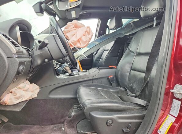 1C4RJFBG7JC134585 2018 JEEP GRAND Burgundy Вид салону спереду