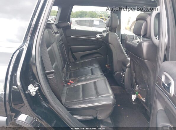 1C4RJFBG7JC134733 2018 JEEP GRAND CHEROKEE Black Widok naklejki z numerem VIN