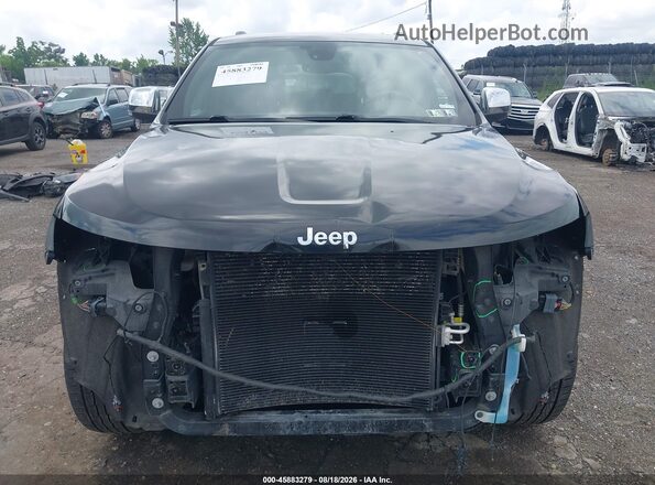 1C4RJFBG7JC134733 2018 JEEP GRAND CHEROKEE Black Widok zestawu wskaźników