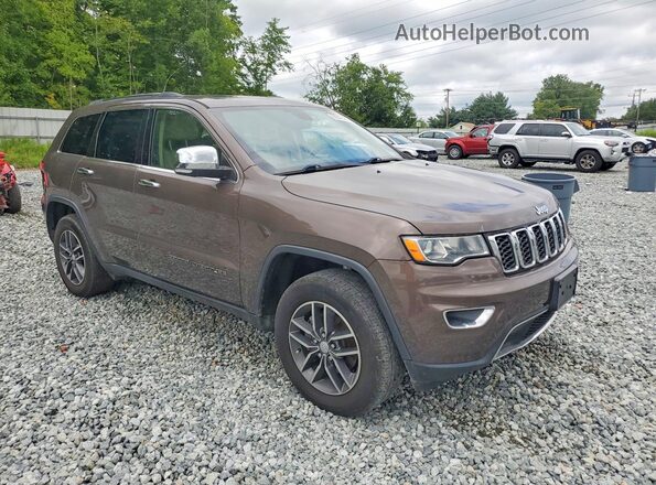 1C4RJFBG7JC298953 2018 JEEP GRAND Brown Delantero derecho