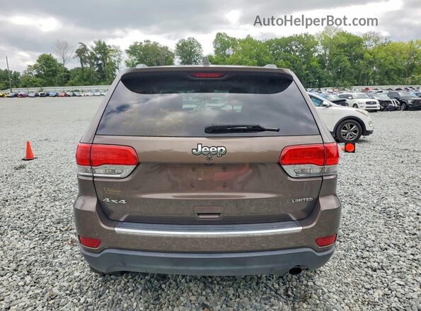 1C4RJFBG7JC298953 2018 JEEP GRAND Brown Vista trasera