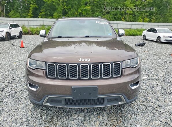 1C4RJFBG7JC298953 2018 JEEP GRAND Brown Vista frontal