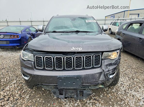 1C4RJFBG7JC320188 2018 JEEP GRAND Gray Вид спереду