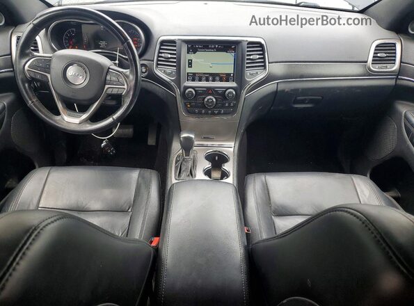 1C4RJFBG7J351814 2018 JEEP GRAND Черный Вид панели приборов