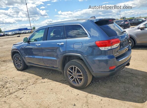 1C4RJFBG7KC796829 2019 JEEP GRAND Blue Trasero izquierdo