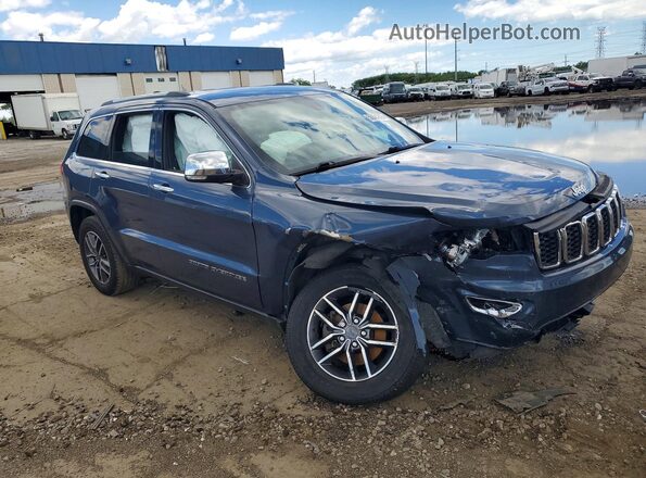 1C4RJFBG7KC796829 2019 JEEP GRAND Blue Delantero derecho