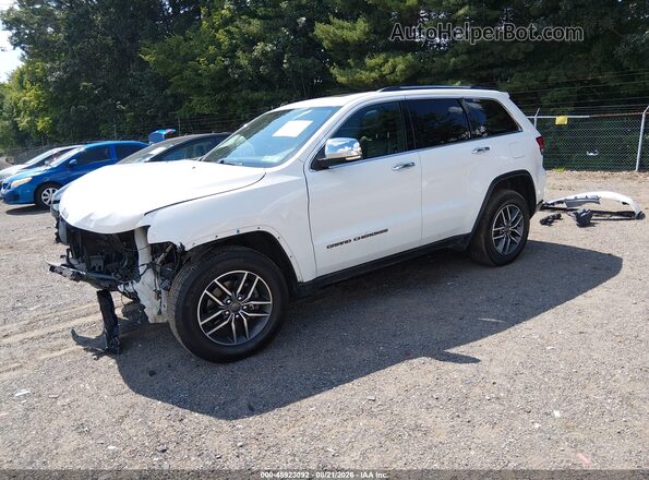 1C4RJFBG7LC176371 2020 JEEP GRAND CHEROKEE Белый Передняя левая четверть