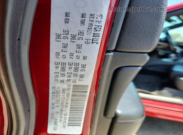 1C4RJFBG7LC354134 2020 JEEP GRAND Burgundy Շարժիչի բաժամունքի տեսք