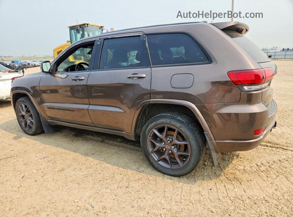 1C4RJFBG7MC647534 2021 JEEP GRAND Коричневый Задняя левая четверть
