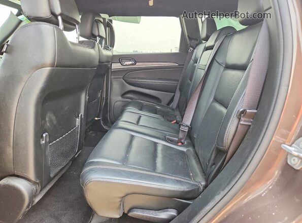 1C4RJFBG7MC647534 2021 JEEP GRAND Коричневый Вид задней части салона