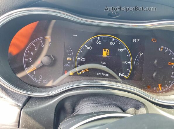 1C4RJFBG7MC674880 2021 JEEP GRAND Gray Instrument cluster view