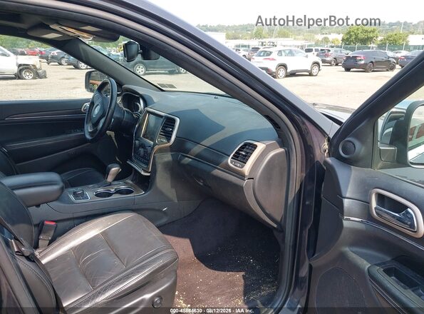 1C4RJFBG8GC447573 2016 JEEP GRAND CHEROKEE Gray Widok wnętrza z przodu
