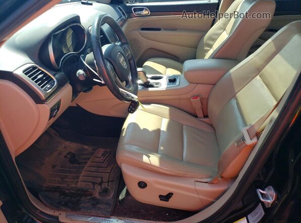 1C4RJFBG8HC730198 2017 JEEP GRAND Black Вид салону спереду