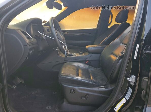 1C4RJFBG8HC753822 2017 JEEP GRAND Black Widok wnętrza z przodu