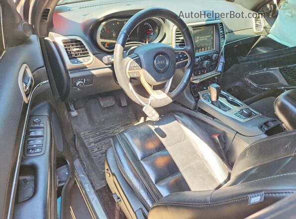 1C4RJFBG8HC790076 2017 JEEP GRAND Gray Widok deski rozdzielczej