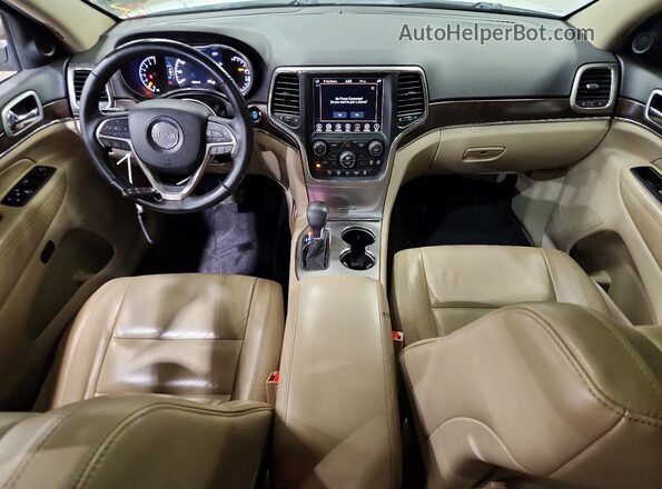 1C4RJFBG8JC122574 2018 JEEP GRAND White წინა პანელის ხედი