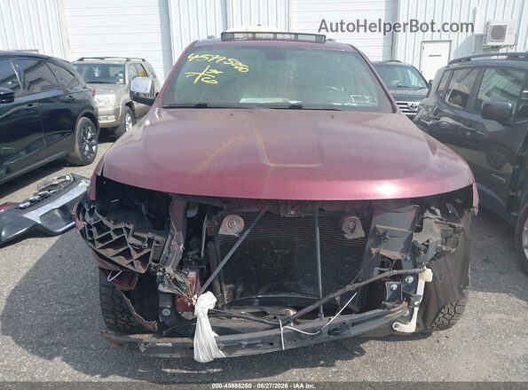 1C4RJFBG8JC267954 2018 JEEP GRAND CHEROKEE Red Սալոնի հետևի տեսք