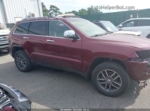 1C4RJFBG8JC267954 2018 JEEP GRAND CHEROKEE Red Սալոնի 360 աստիճան տեսք