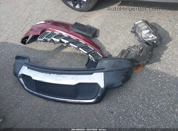 1C4RJFBG8JC267954 2018 JEEP GRAND CHEROKEE Red Սարքավորումների վահանակի տեսք