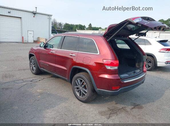 1C4RJFBG8JC388564 2018 JEEP GRAND CHEROKEE Red Rear left