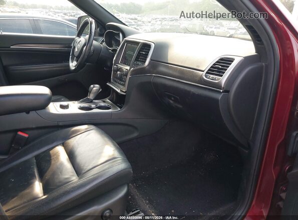 1C4RJFBG8JC388564 2018 JEEP GRAND CHEROKEE Red Front interior view