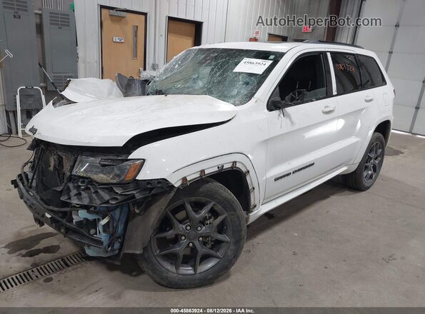 1C4RJFBG8KC606875 2019 JEEP GRAND CHEROKEE Белый Передняя левая четверть