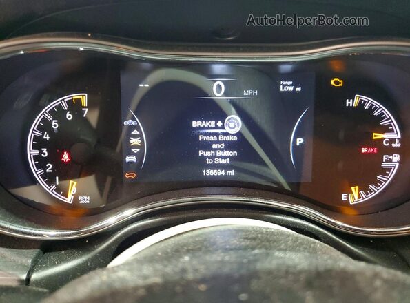 1C4RJFBG8KC787699 2019 JEEP GRAND Белый Вид щитка приборов