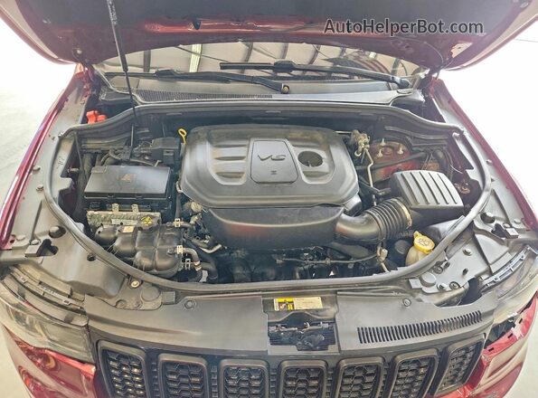 1C4RJFBG8LC143573 2020 JEEP GRAND Burgundy Vista del compartimento del motor