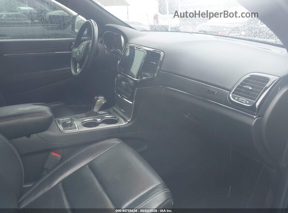1C4RJFBG8MC593791 2021 JEEP GRAND CHEROKEE Black Вид салону спереду