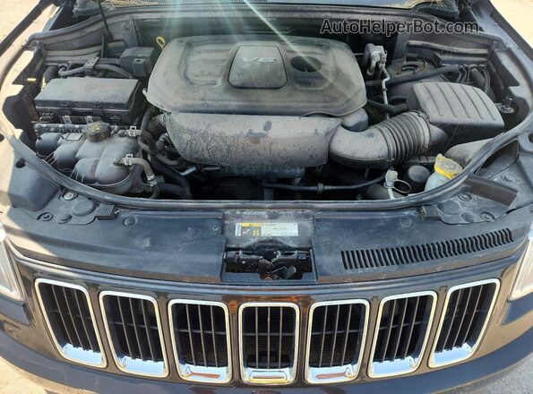 1C4RJFBG9GC317611 2016 JEEP GRAND Black Widok wnętrza z tyłu