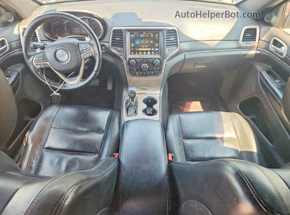 1C4RJFBG9GC317611 2016 JEEP GRAND Black Widok deski rozdzielczej