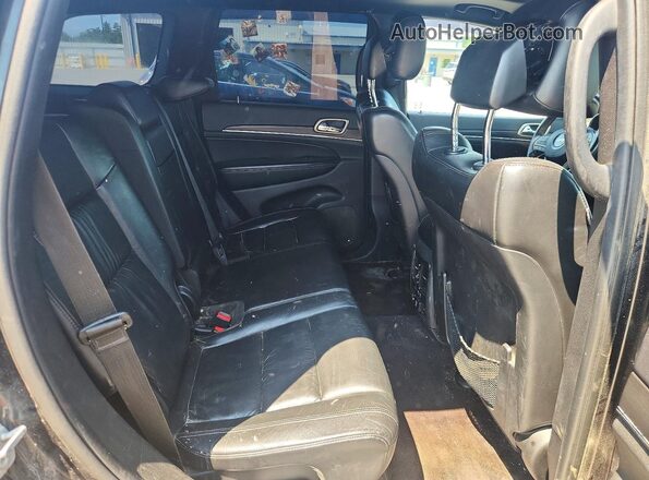 1C4RJFBG9GC317611 2016 JEEP GRAND Black Widok tylnych siedzeń